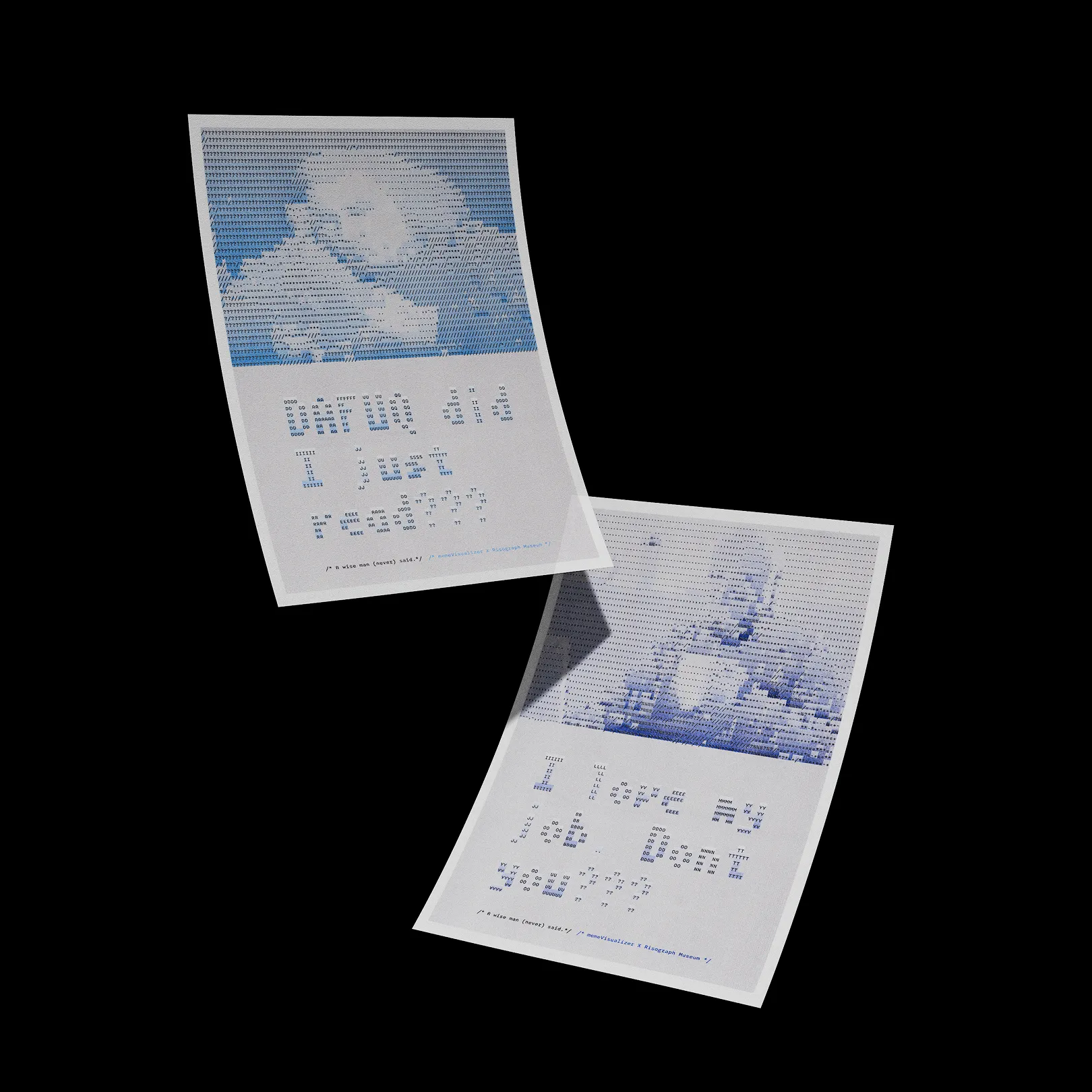 A wise man (never) said. - 1